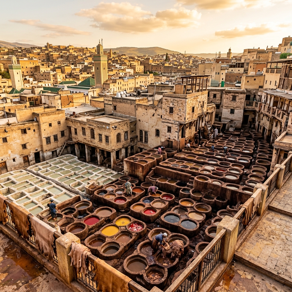Fes medina Morocco